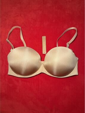Skims Ultimate Push Up Strapless Bra Color Clay Size 34D